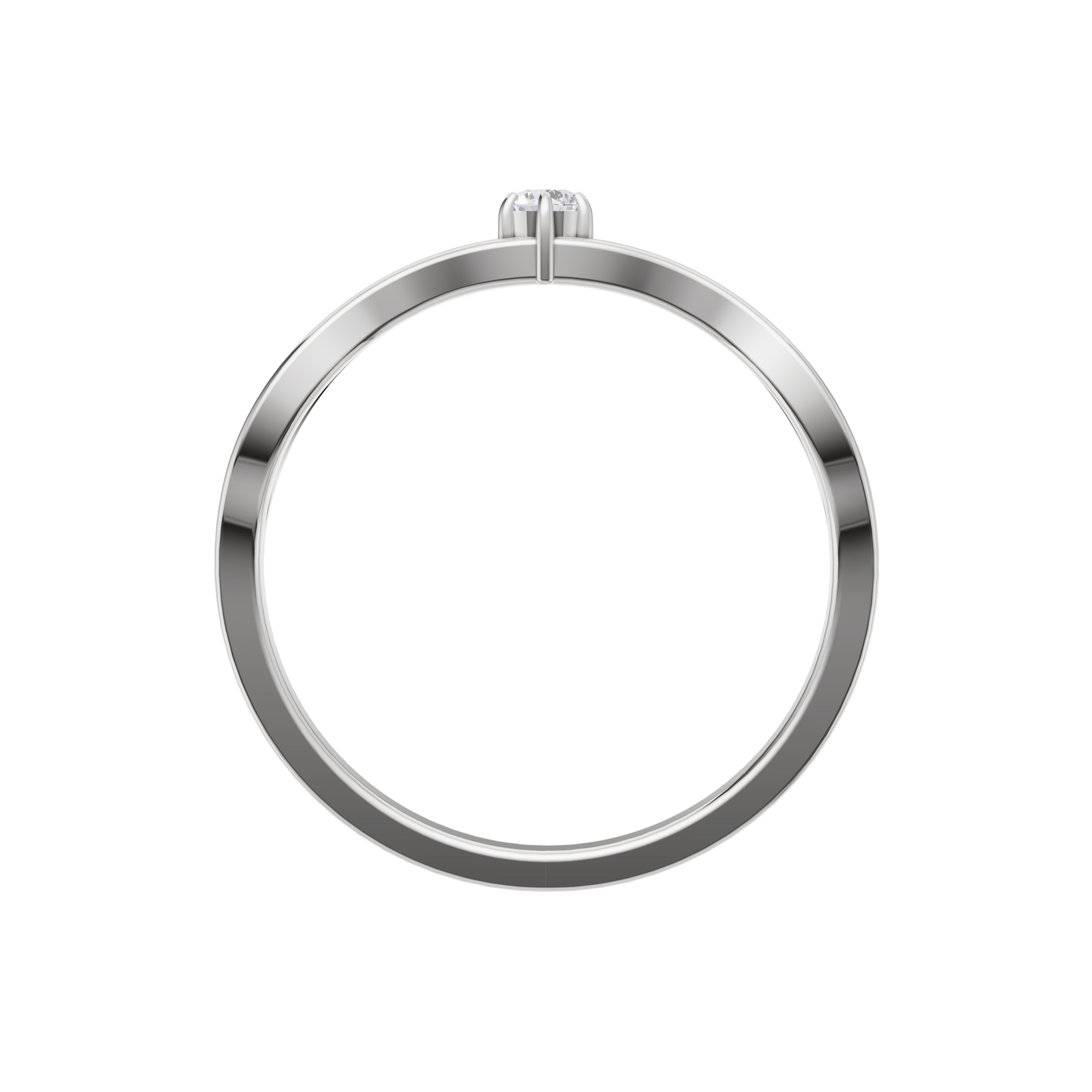 Regal Ray Solitaire Ring