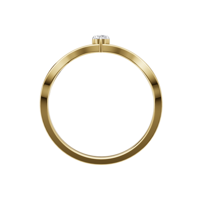 Regal Ray Solitaire Ring