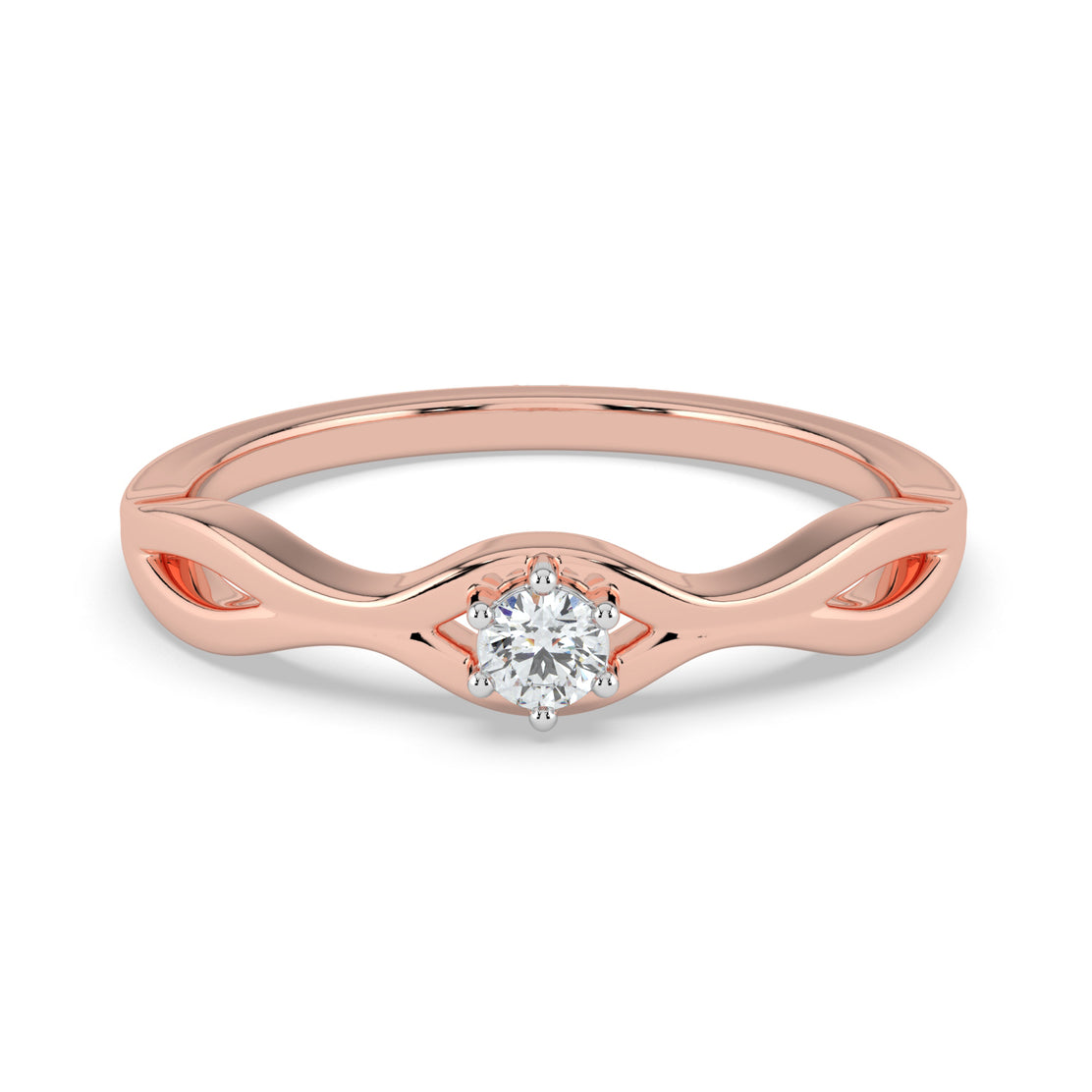 Regal Ray Solitaire Ring