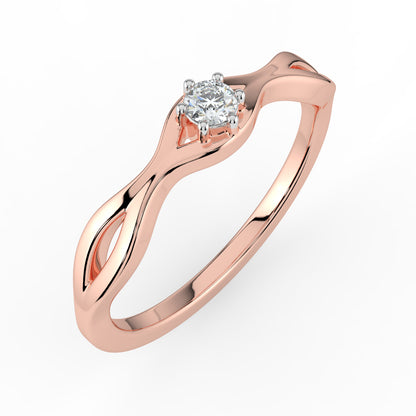 Regal Ray Solitaire Ring