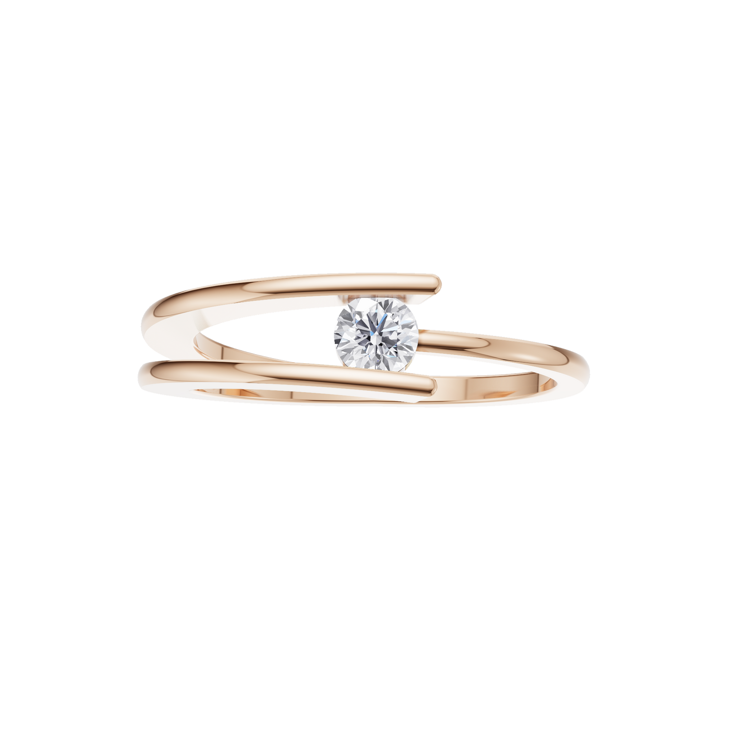 Eternal Ember Solitaire Ring