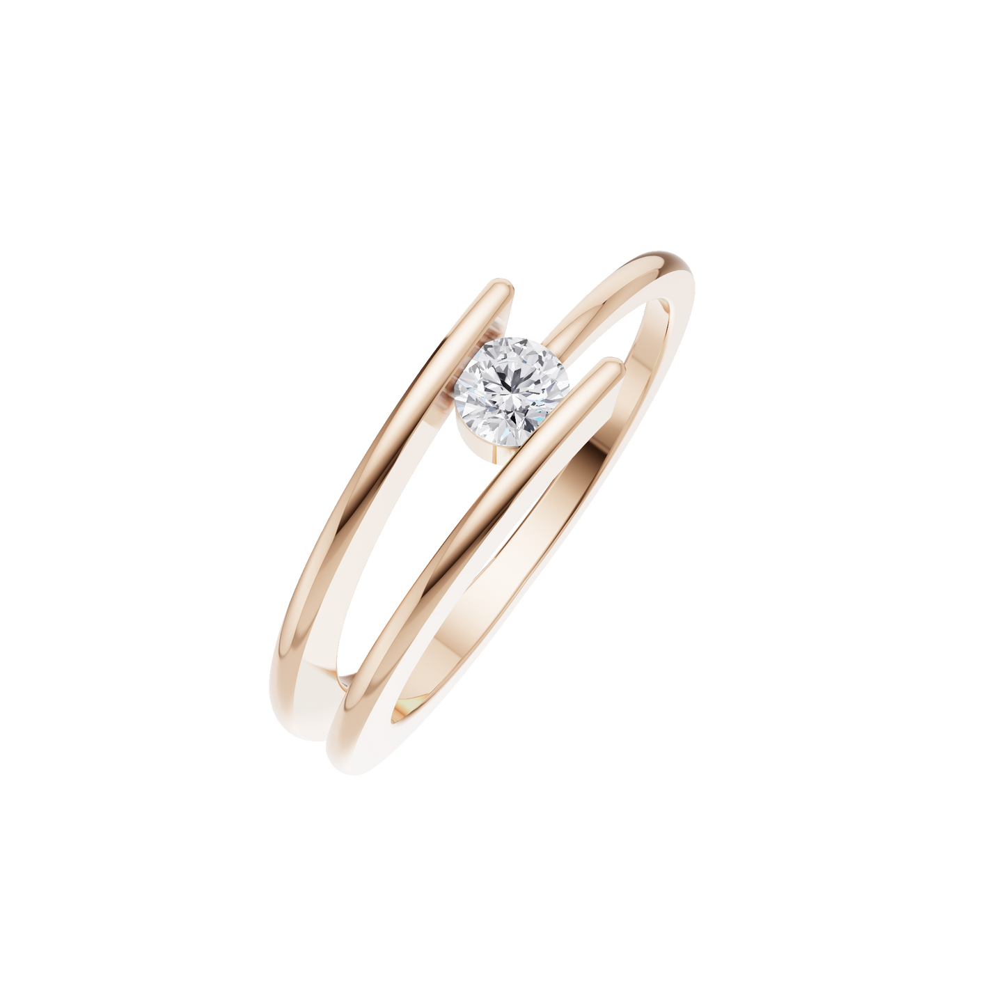 Eternal Ember Solitaire Ring