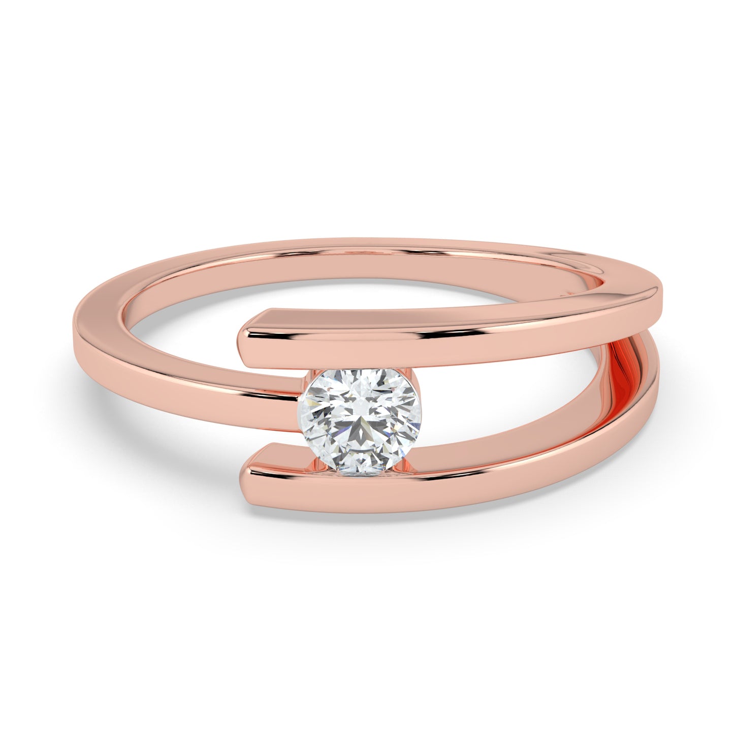 Eternal Ember Solitaire Ring
