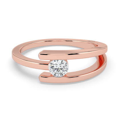 Eternal Ember Solitaire Ring