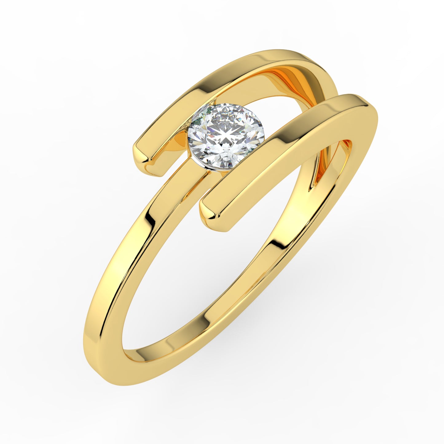 Eternal Ember Solitaire Ring