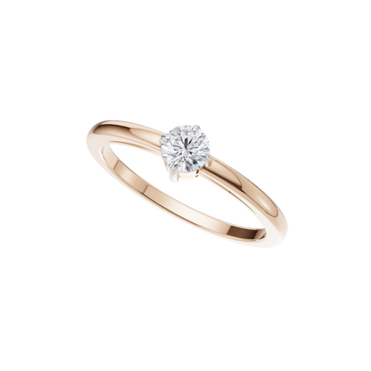 Celestial Whisper Solitaire Ring