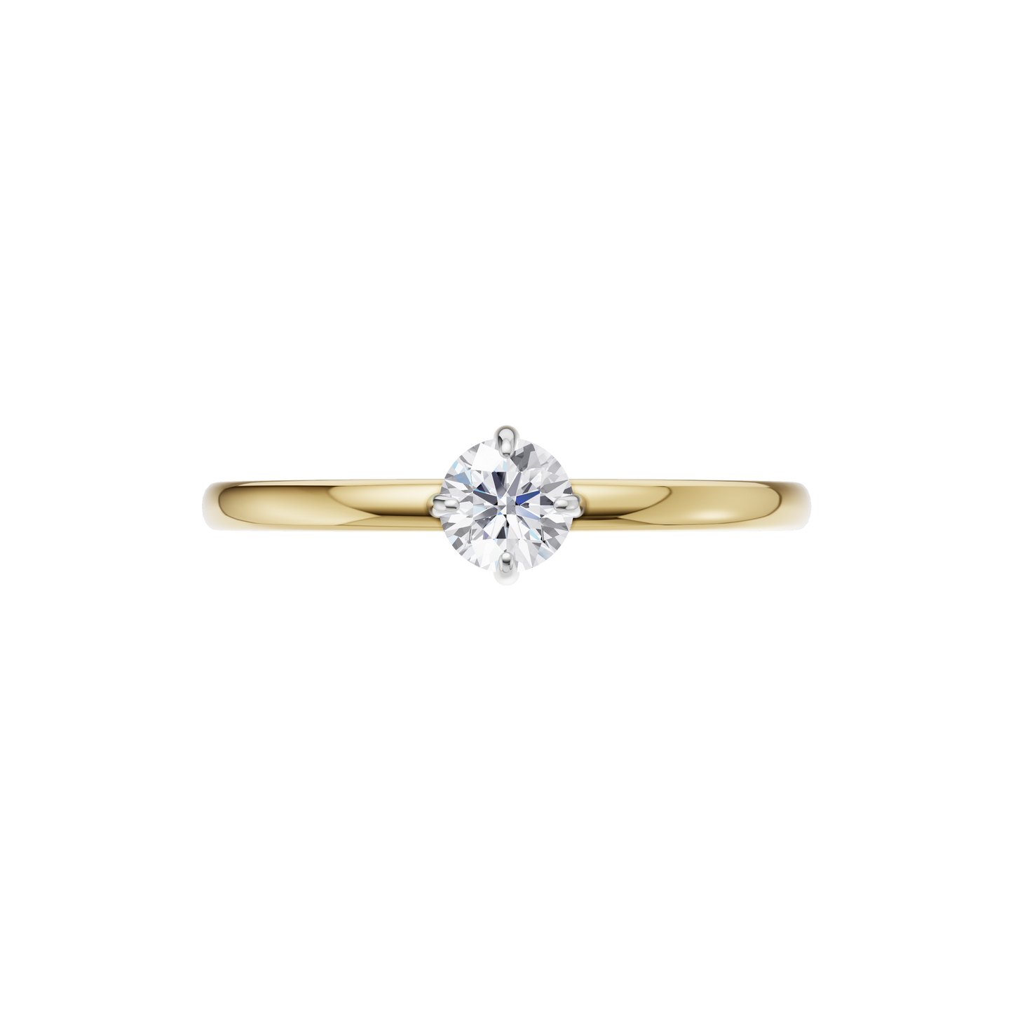 Celestial Whisper Solitaire Ring
