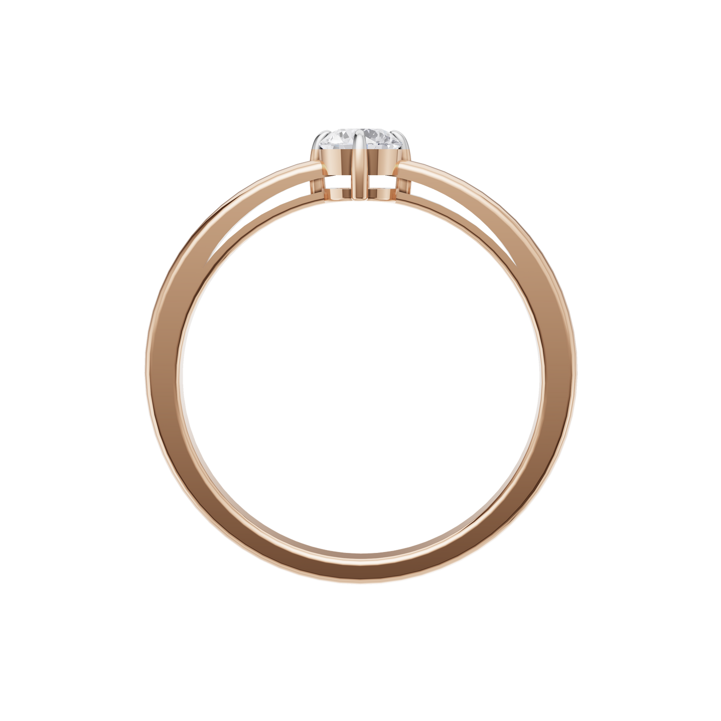 Celestial Whisper Solitaire Ring