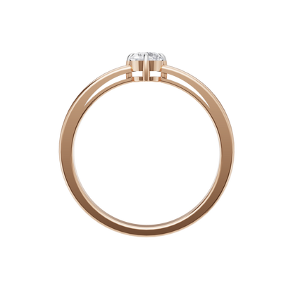 Celestial Whisper Solitaire Ring