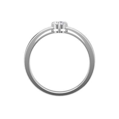 Celestial Whisper Solitaire Ring