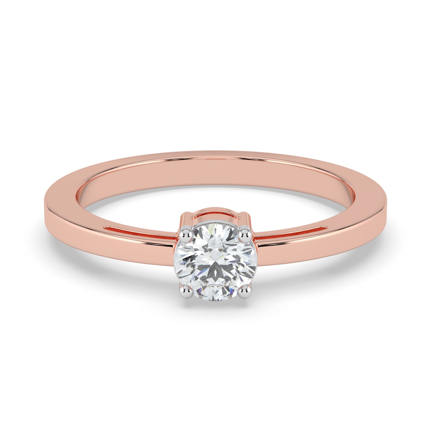 Celestial Whisper Solitaire Ring