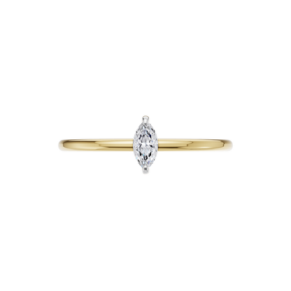 Moonlit Essence Solitaire Ring