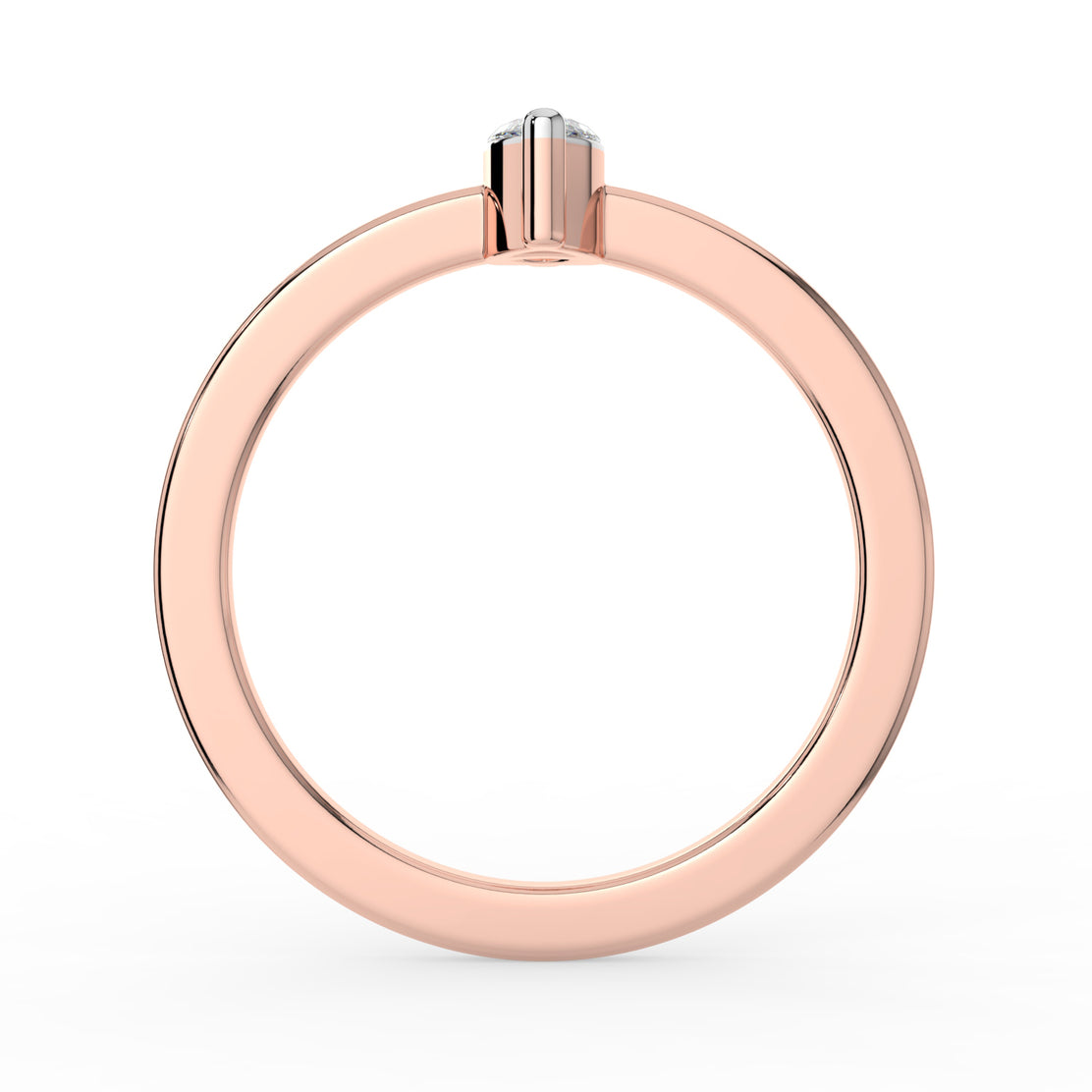 Moonlit Essence Solitaire Ring