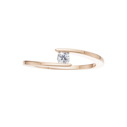 Opulent Shine Solitaire Ring