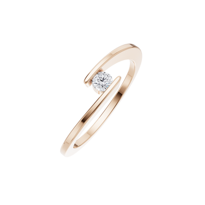 Opulent Shine Solitaire Ring