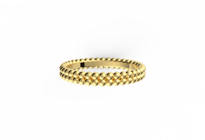 Beaded Brilliance Ring