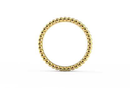Beaded Brilliance Ring