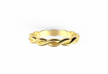 Twist and Turn Rope Ring