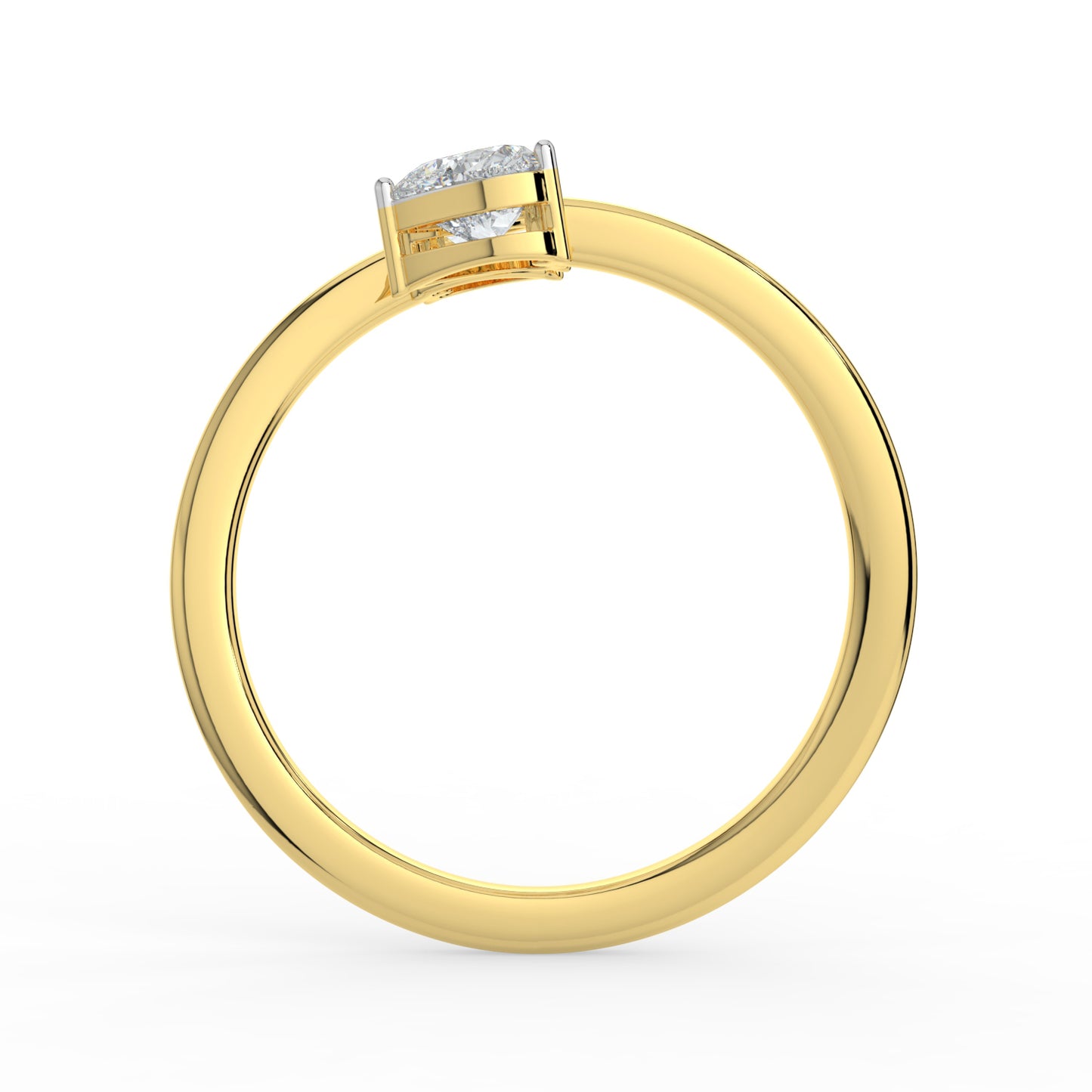 Symphony Of Hearts Lab Diamond Ring