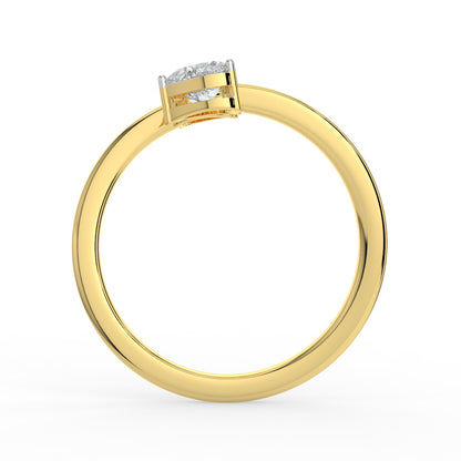 Symphony Of Hearts Lab Diamond Ring