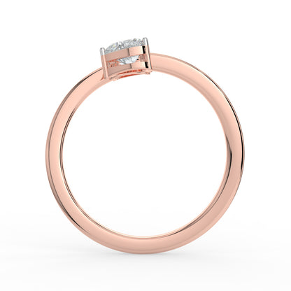 Symphony Of Hearts Lab Diamond Ring