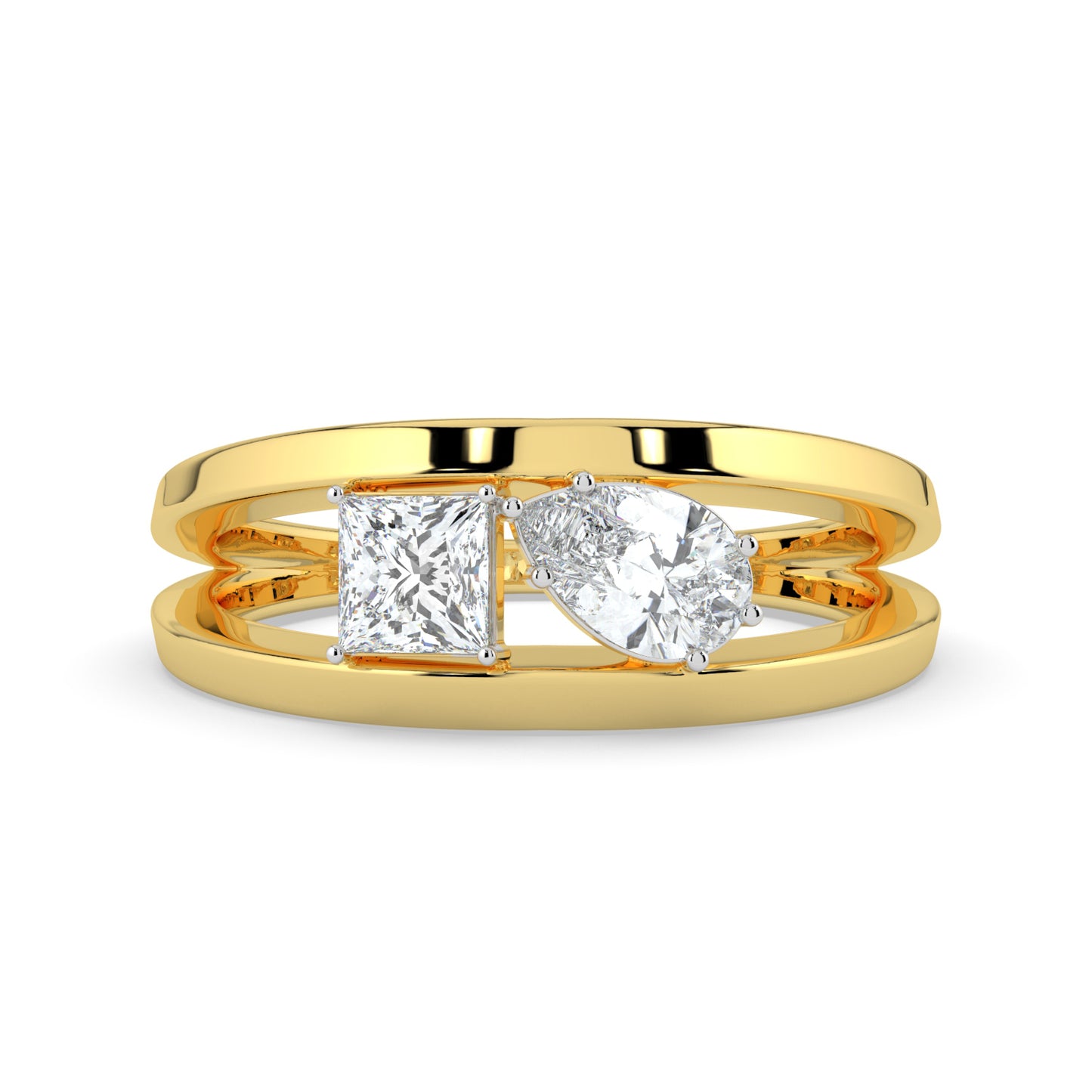 Amour Toi Et Moi Lab Diamond Ring