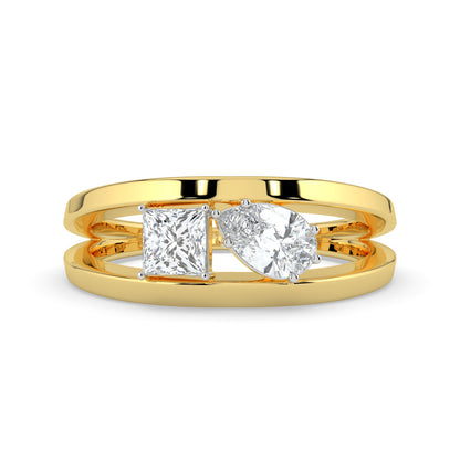 Amour Toi Et Moi Lab Diamond Ring
