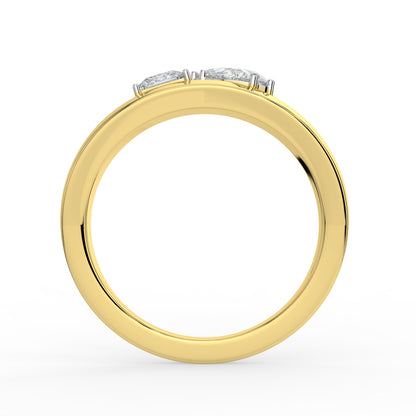 Amour Toi Et Moi Lab Diamond Ring