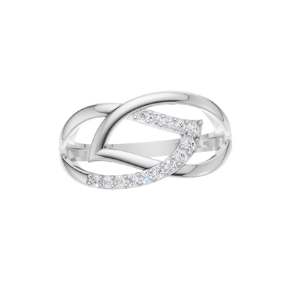 Petal Luster Diamond Ring