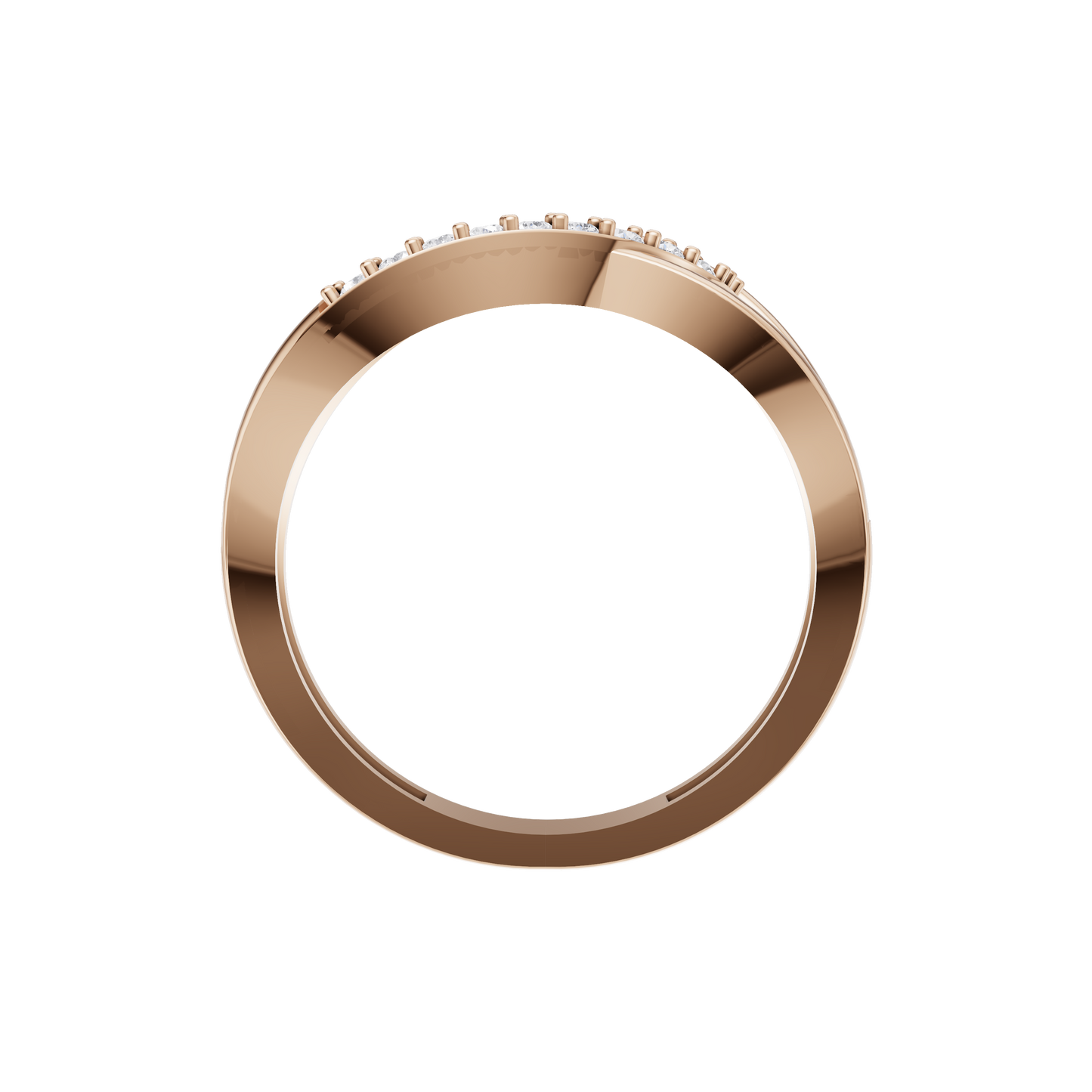 Petal Luster Diamond Ring