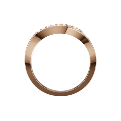 Petal Luster Diamond Ring