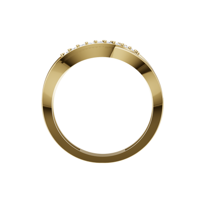 Petal Luster Diamond Ring