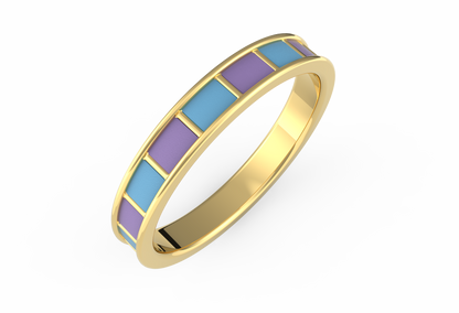 Candy Crush Enamel Ring