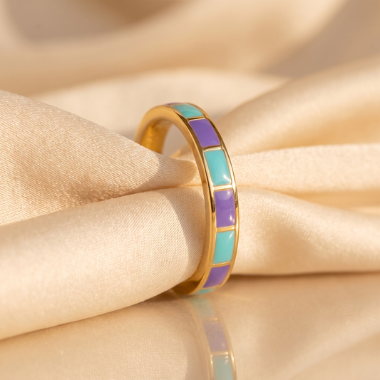 Candy Crush Enamel Ring