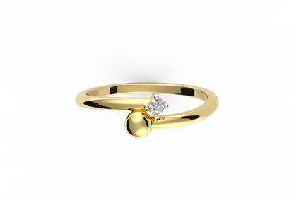 Dynamic Duo Lab Diamond Ring