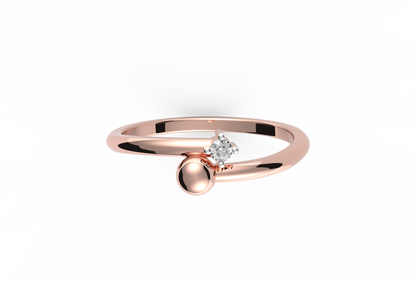Dynamic Duo Lab Diamond Ring