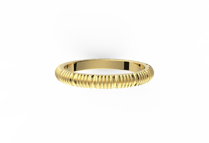 Loco Textured Band Ring