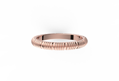 Loco Textured Band Ring