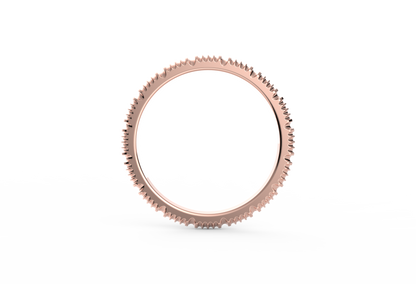 Loco Textured Band Ring
