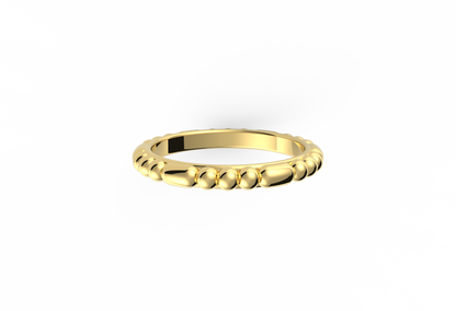 Bubble Blossom Band Ring