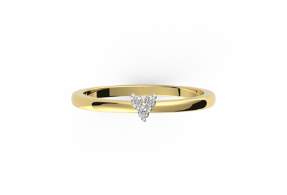 Cassie Delicate Lab Diamond Ring