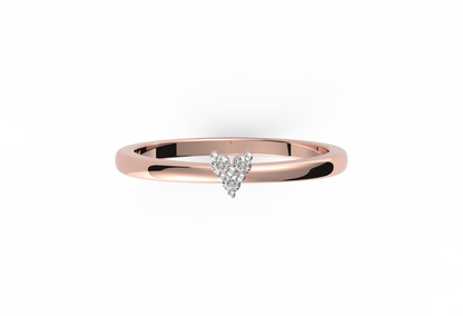 Cassie Delicate Lab Diamond Ring
