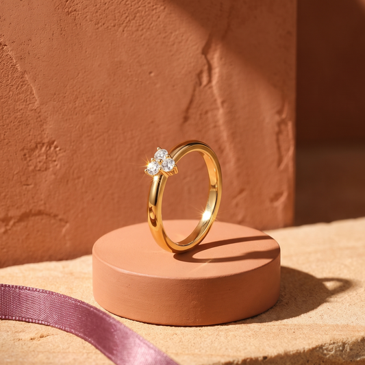 Cassie Delicate Lab Diamond Ring