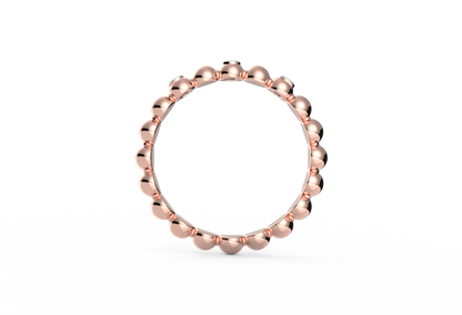 Bubble And Sparkles Lab Diamond Ring