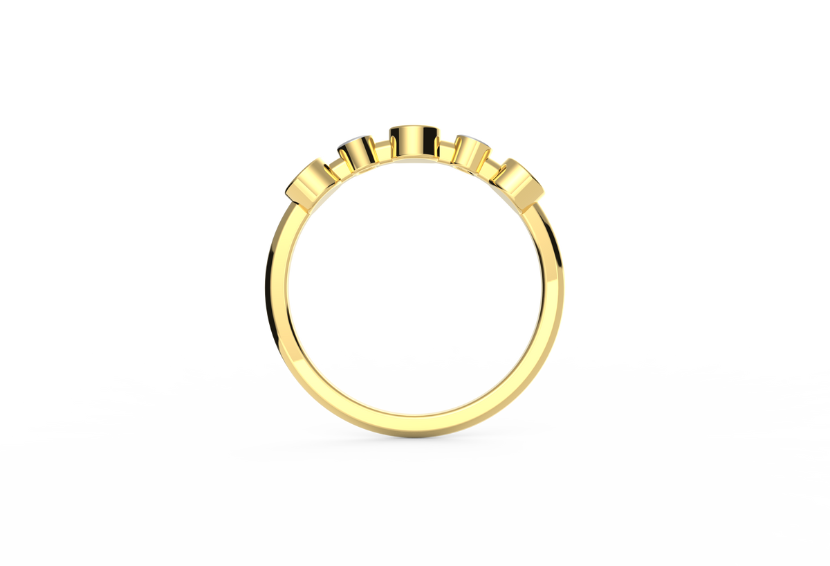 Evil Eye Lab Diamond Band