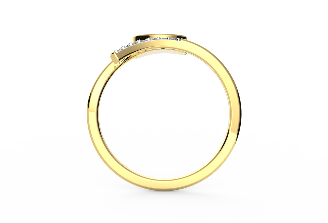 Elixir Evil Eye Lab Diamond Ring