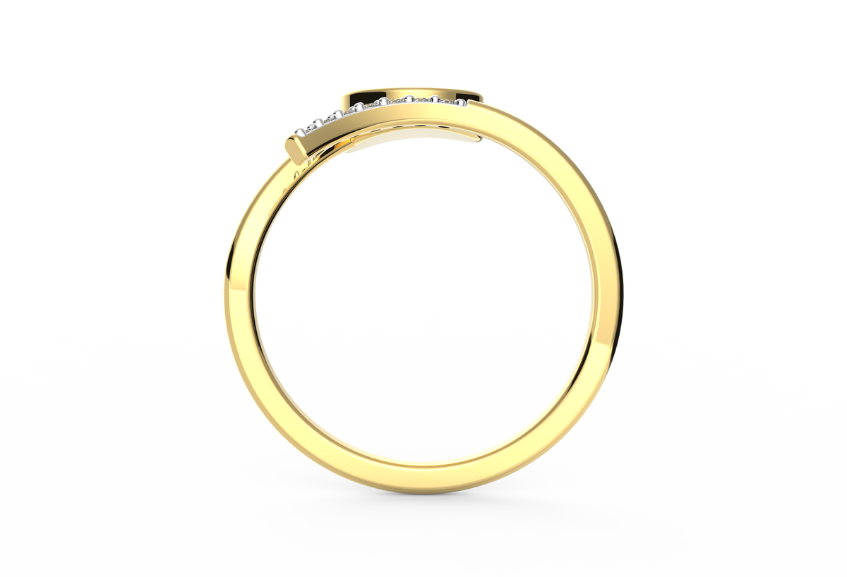 Elixir Evil Eye Lab Diamond Ring