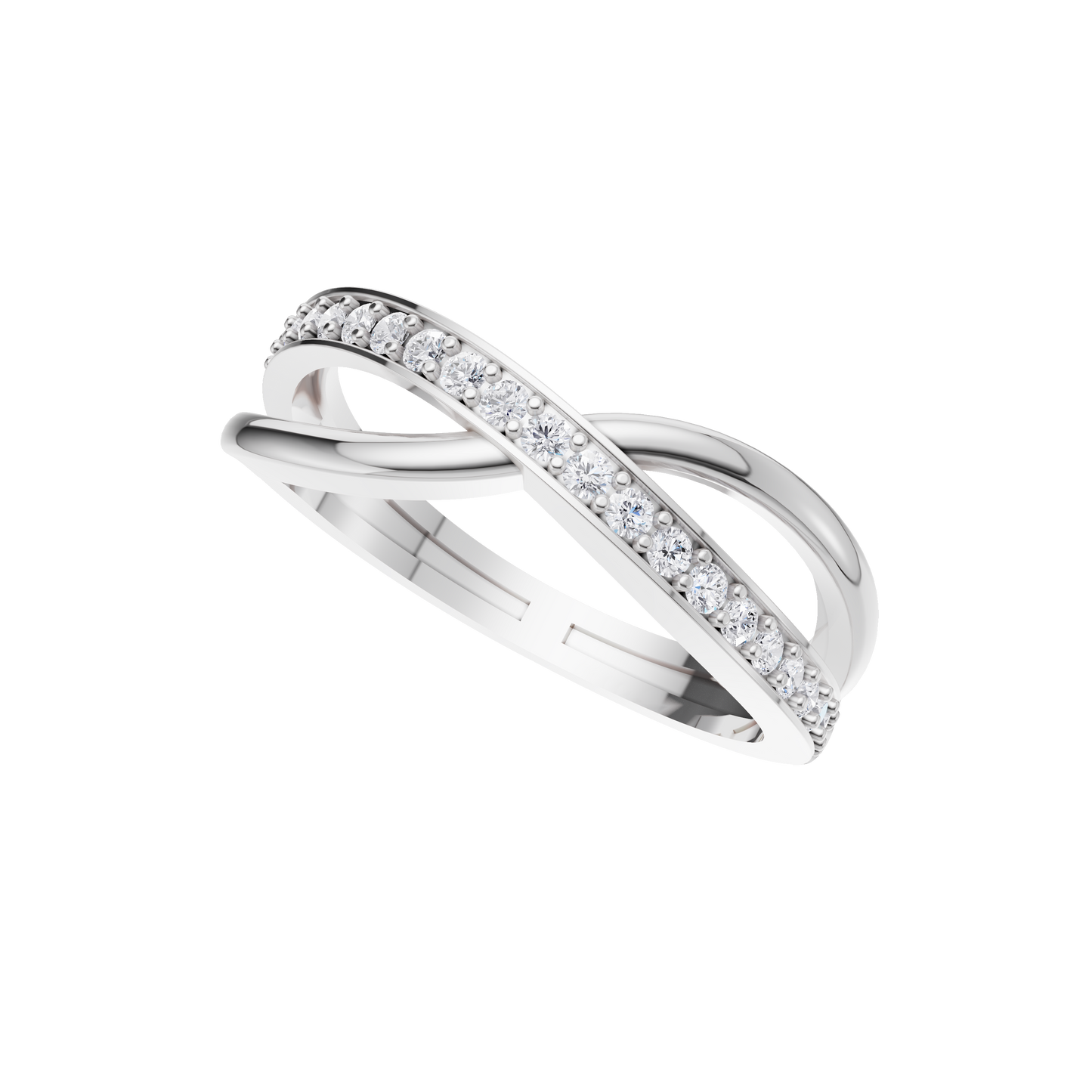 Brilliant Horizon Diamond Ring