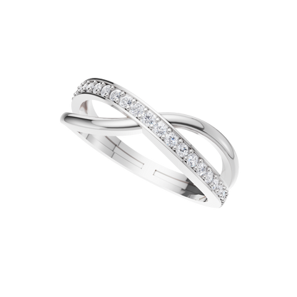 Brilliant Horizon Diamond Ring