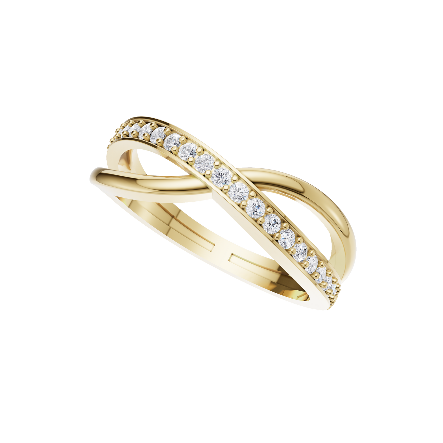 Brilliant Horizon Diamond Ring